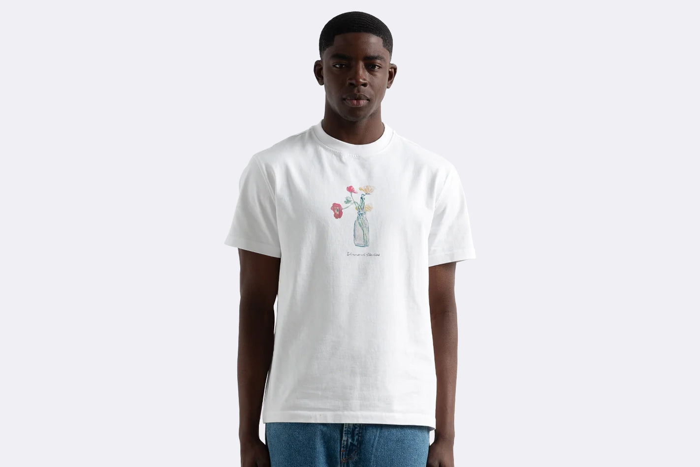 Camiseta Edmmond Studios Blooming Tee Blanco para Hombre