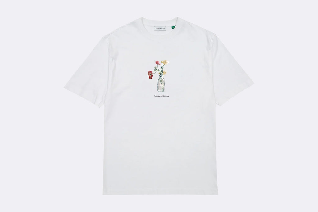 Camiseta Edmmond Studios Blooming Tee Blanco para Hombre