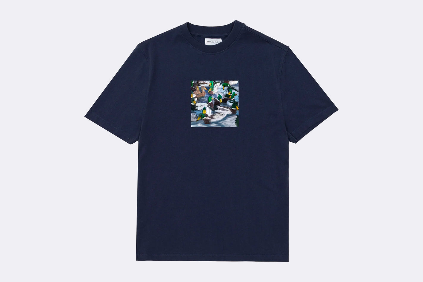 Camiseta Edmmond Studios Duck Lake Tee Azul para hombre