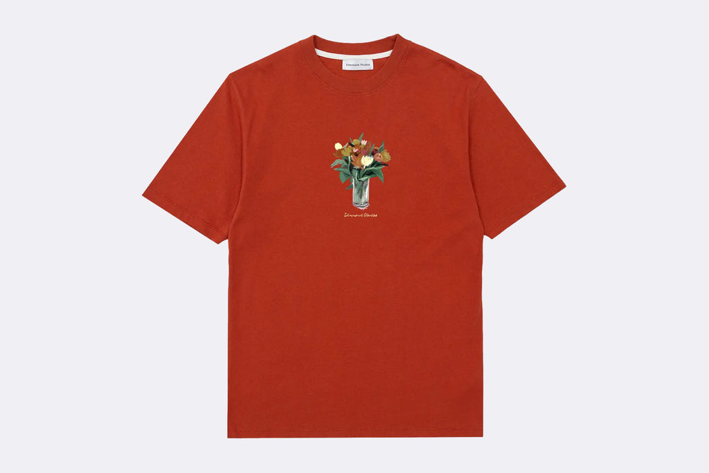 Camiseta Edmmond Studios Lush Tee Rojo para Hombre