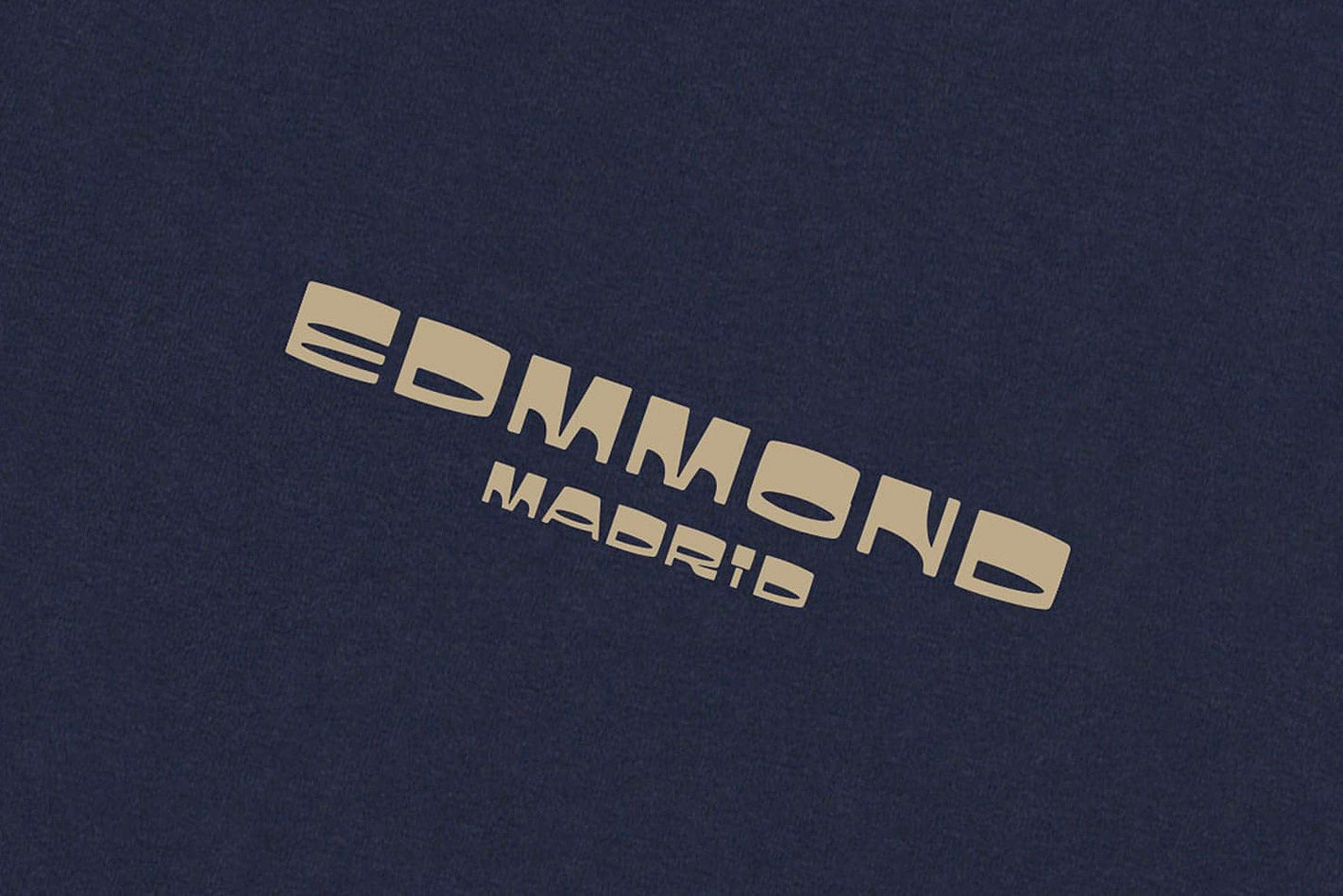 Camiseta Edmmond Studios Melomaniac Tee Azul marino para hombre