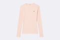 Camiseta Lacoste de manga corta rosa para Mujer