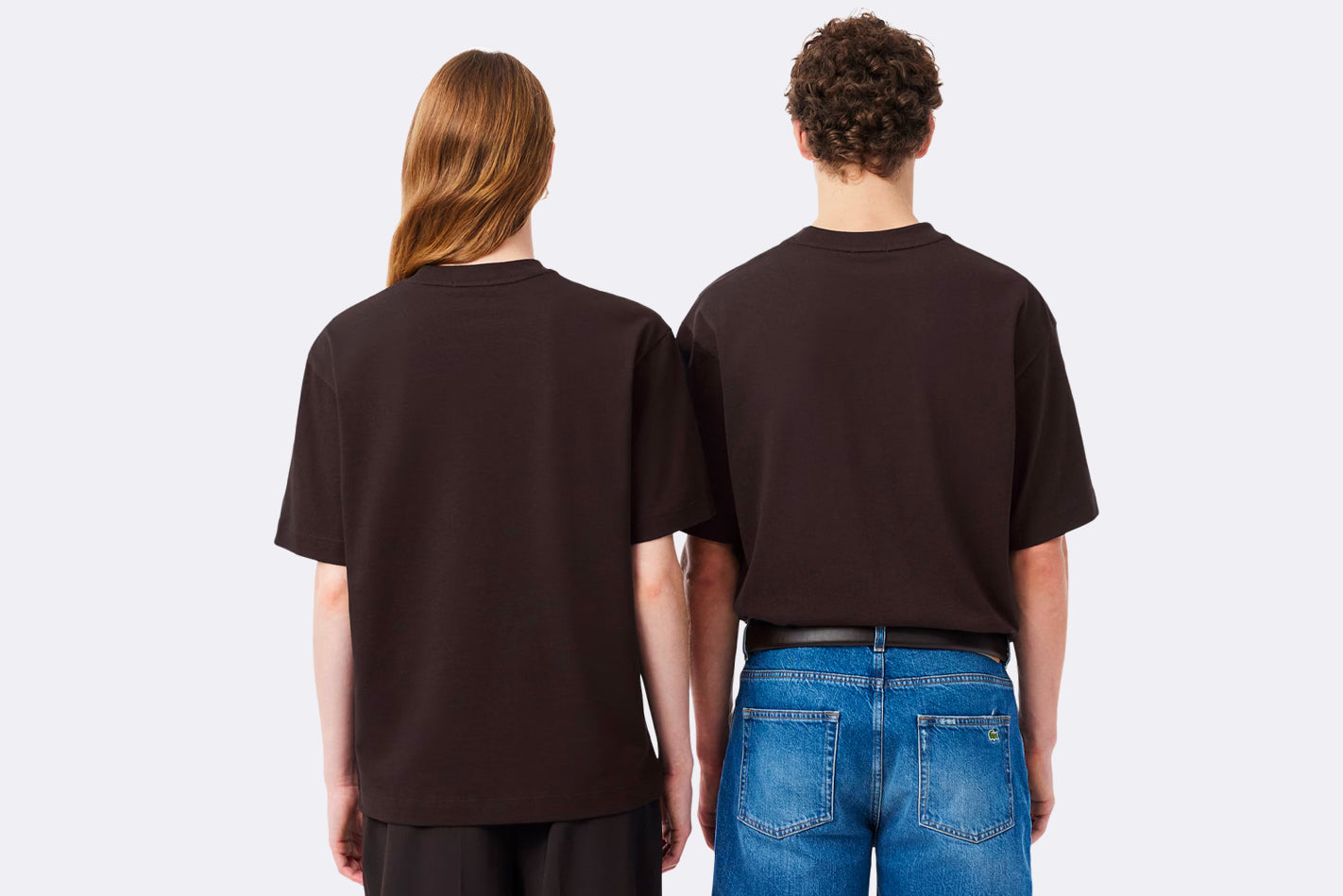 Camiseta Lacoste Tee Marron Unisex