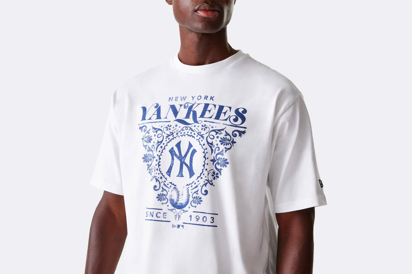 New era Cap New York Yankees Floral White