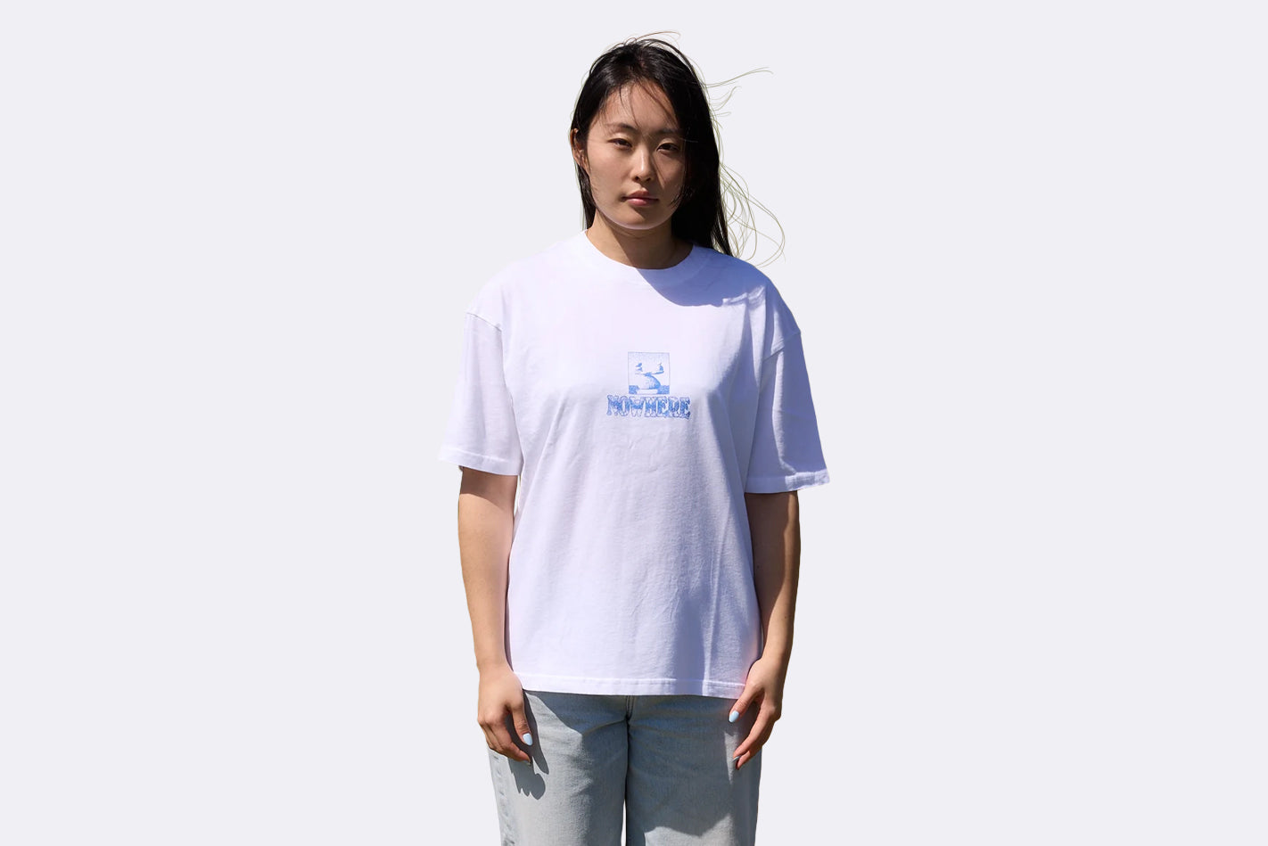 Camiseta NWHR All The Peace I Need Blanco Unisex