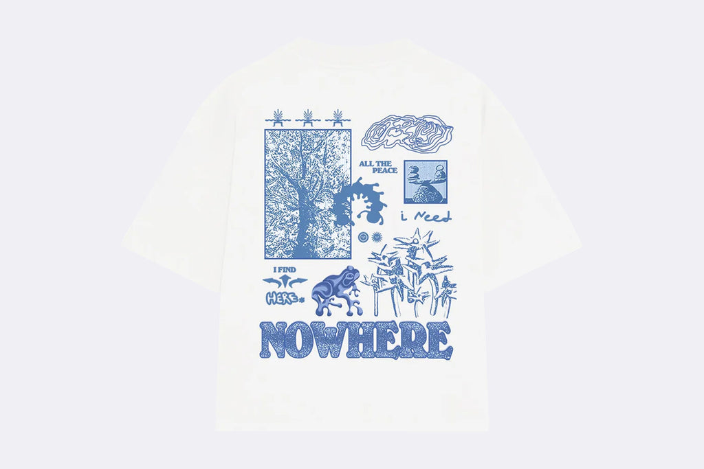 Camiseta NWHR All The Peace I Need Blanco Unisex