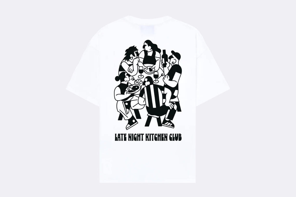 Camiseta NWHR Chop Chat Tee Blanca Unisex