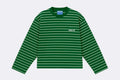 Camiseta NWHR Larga Rayas Verde Unisex