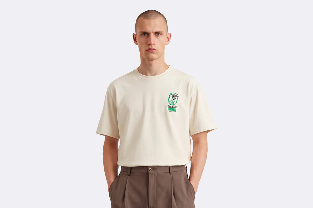 Camiseta Pas De Mer National Garden T-shirt Beige para Hombre