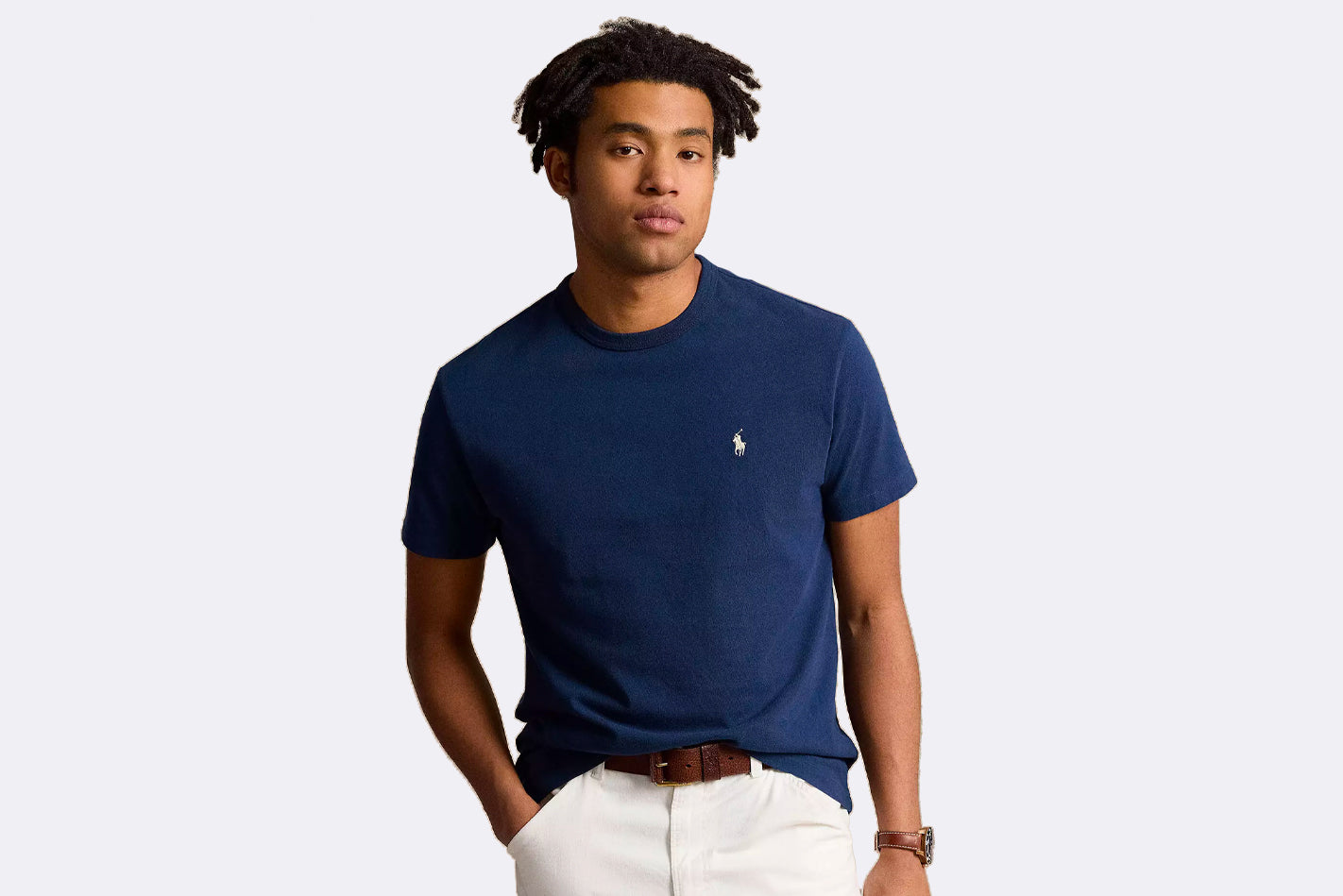 Camiseta Polo Ralph Lauren Logo T-shirt Azul para hombre