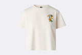 Camiseta The North Face Flora Embro Tee Beige para mujer