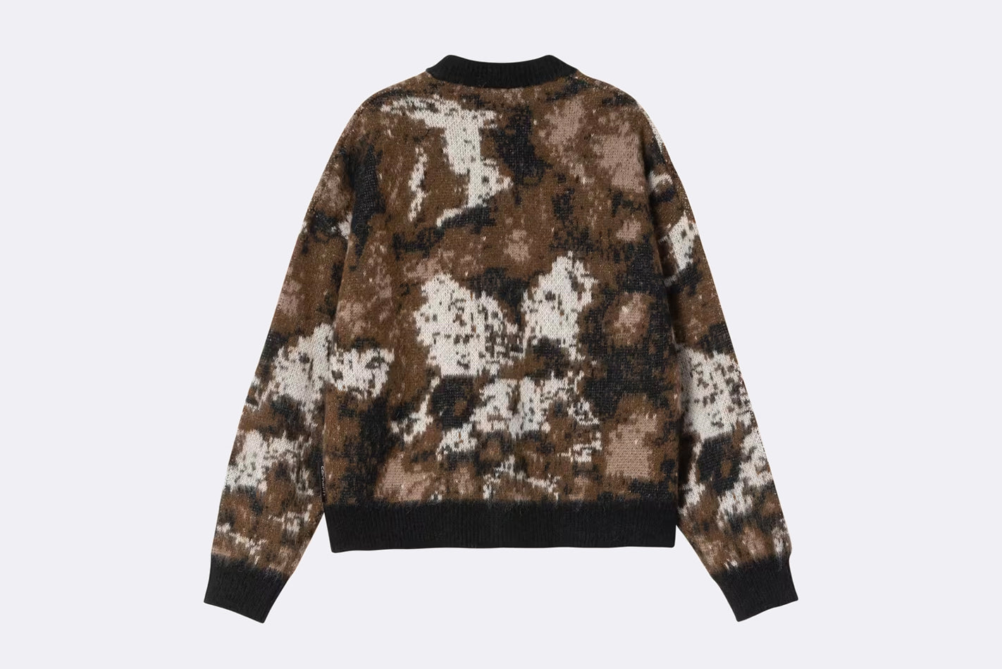 Cardigan Carhartt WIP Merlin Cardigan Wild Dog Jacquard para mujer