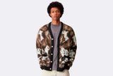 Cardigan Carhartt WIP Merton Cardigan Wild Dog Jacquard marron para hombre