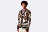 Cardigan Carhartt WIP Merton Cardigan Wild Dog Jacquard marron para hombre