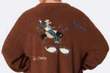 Cardigan Pasdemer Rodeo Cardigan marron para hombre