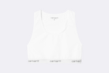 Carhartt WIP Wmns Script Racer Tank White