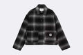 Chaqueta Carhartt WIP Brennan Shirt Jac Check Black para mujer