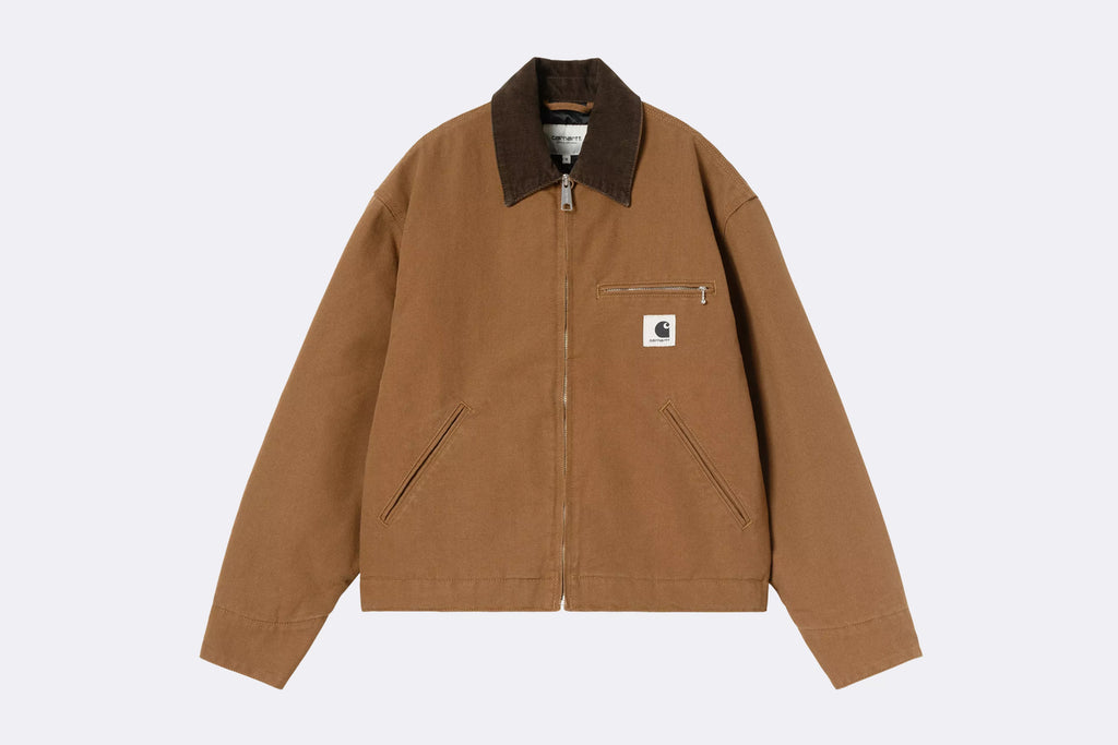 Chaqueta Detroit de Carhartt WIP en color marron para mujer - vista frontal