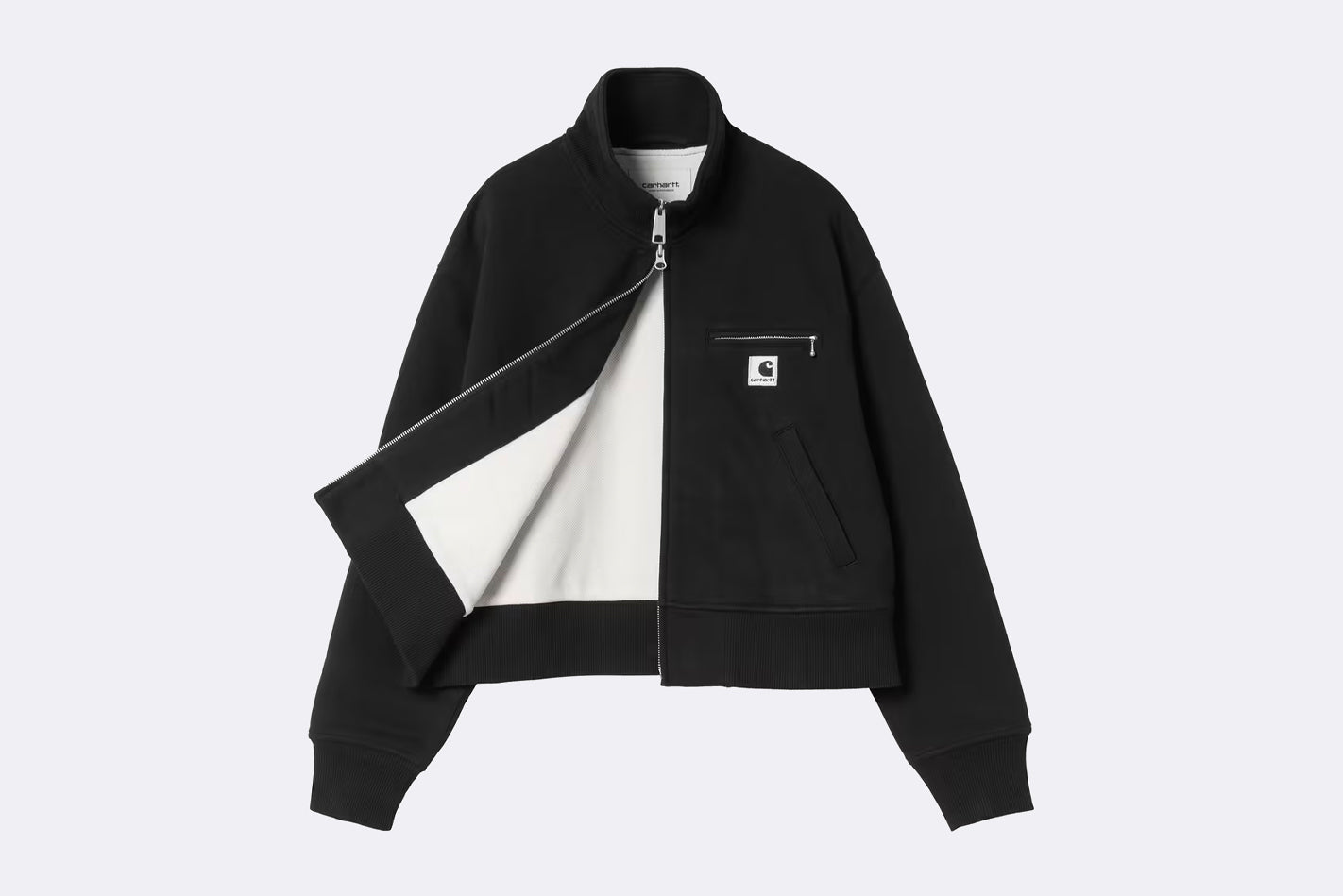 Chaqueta Carhartt WIP Detroit Sweat Jacket Black para mujer