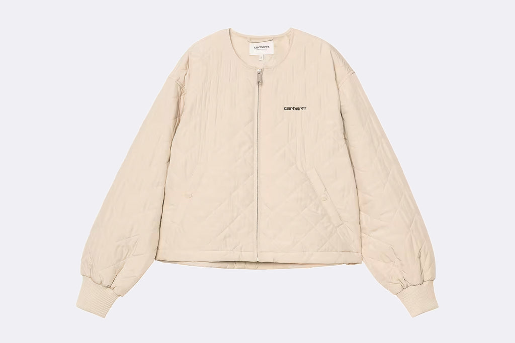 Chaqueta Carhartt WIP Elma Liner Fleur de Sel Black para mujer