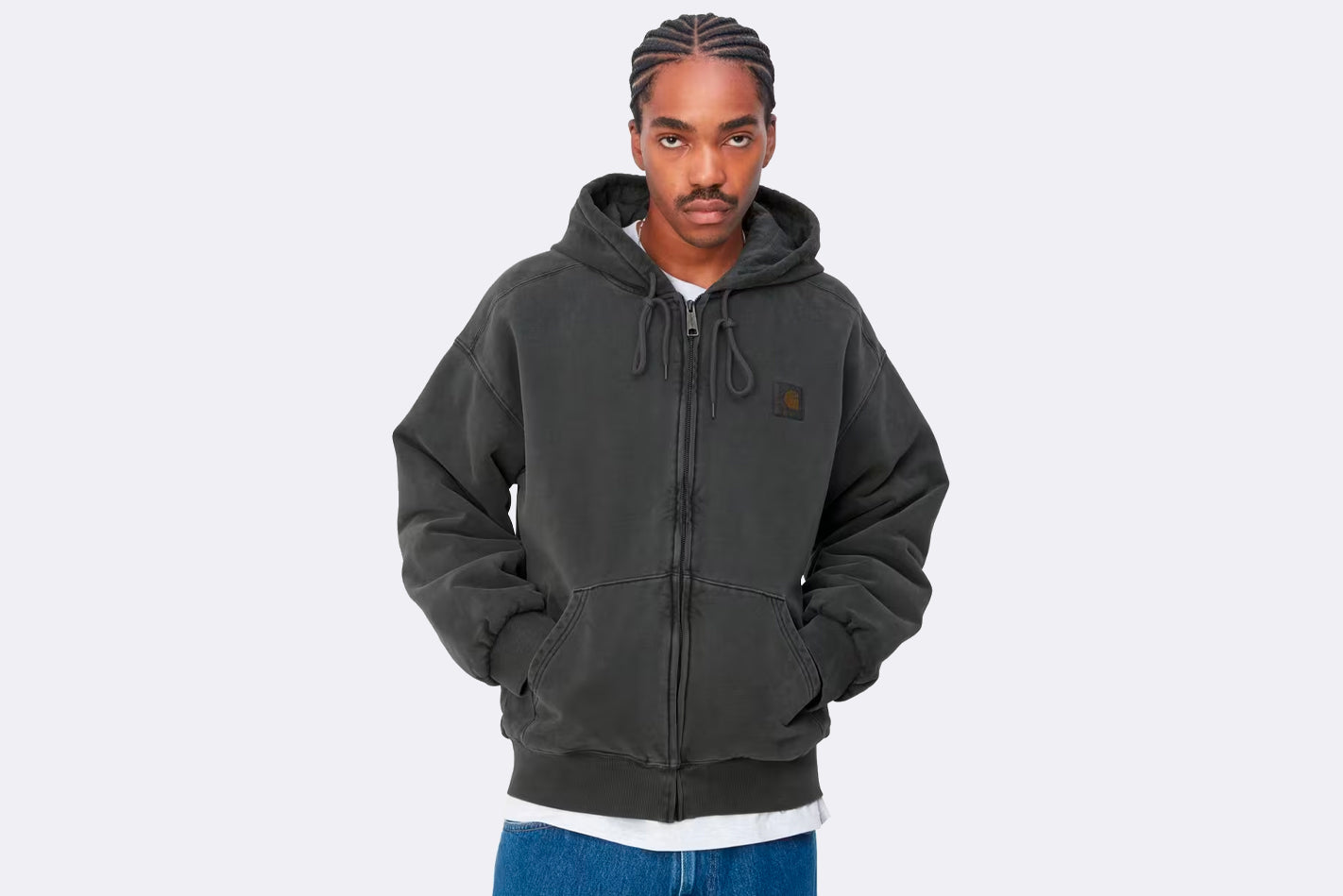 Chaqueta Carhartt WIP Hooded Vista Jacket Gris para hombre