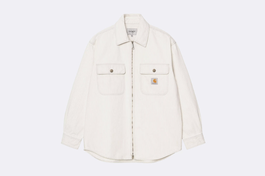 Chaqueta Carhartt WIP Mercer Shirt Jac Blanco para Hombre