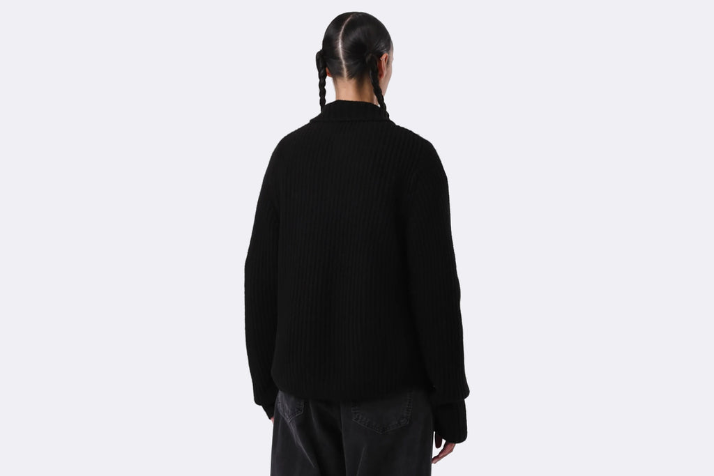 Chaqueta Carhartt WIP Michigan Sweater-Black para mujer