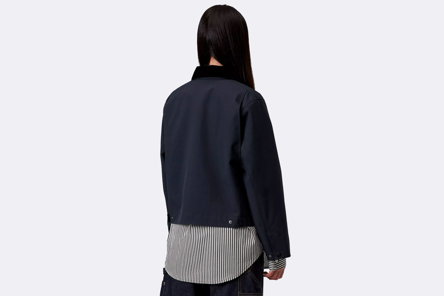 Chaqueta Carhartt WIP Newkirk Summer Jacket Negro Mujer
