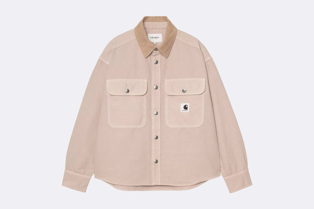 Chaqueta Carhartt WIP Prescott Shirt Jac Beige para Hombre