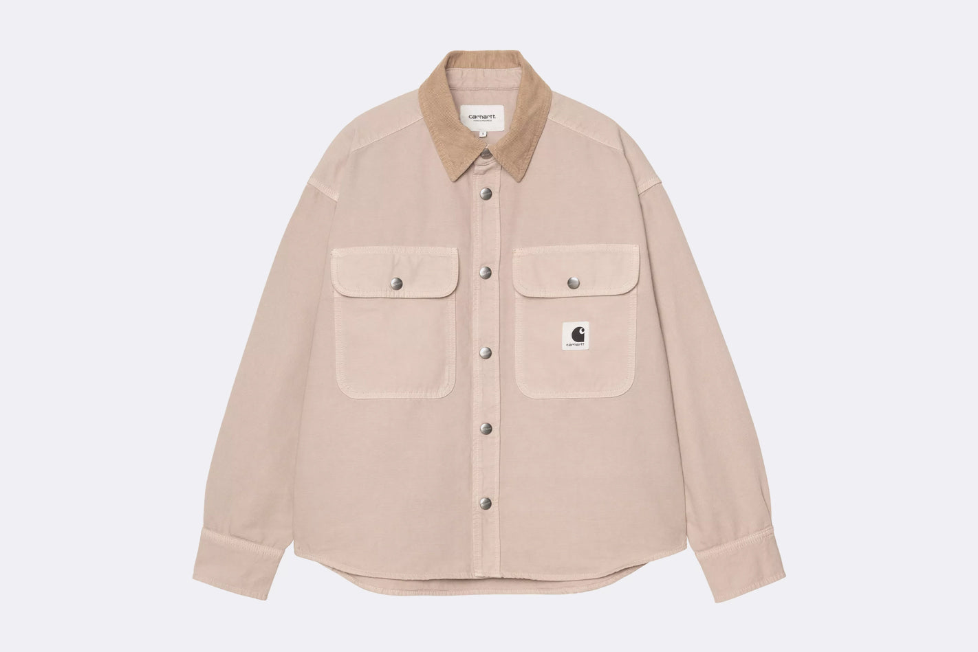 Chaqueta Carhartt WIP Prescott Shirt Jac Beige para Hombre