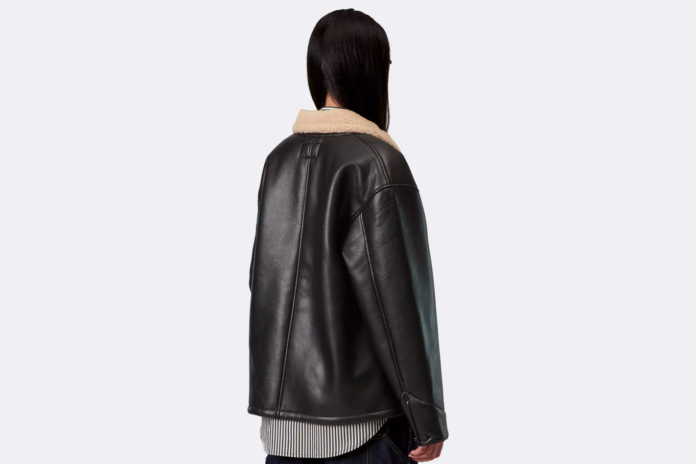 Chaqueta Carhartt WIP Shepton Jacket Negro para Mujer