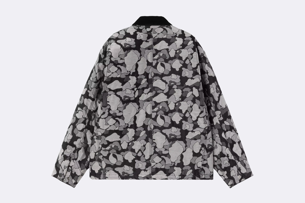 Chaqueta Carhartt WIP Tapestry Chore Coat Camo Duck Jacquard Black para mujer