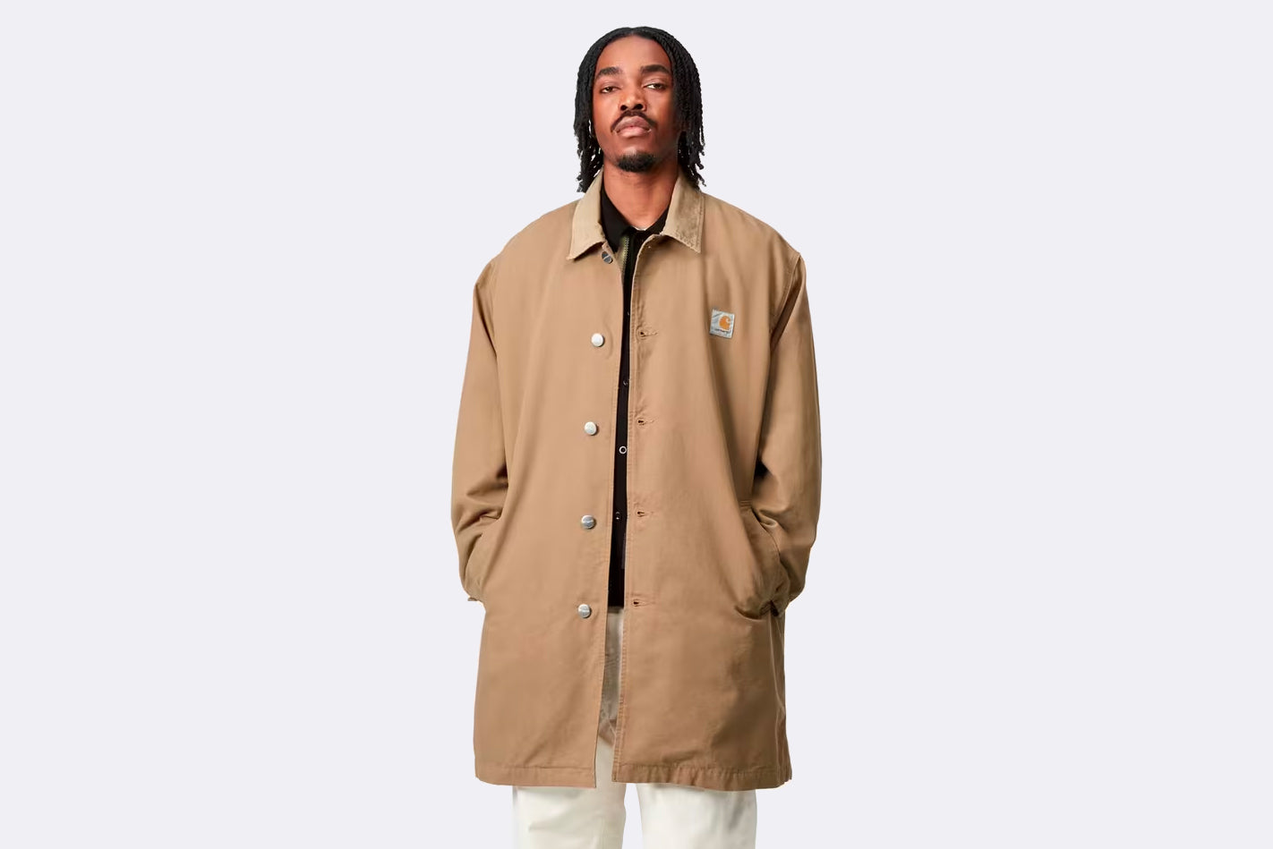Chaqueta Carhartt WIP Webster Coat Leather Rinsed para hombre