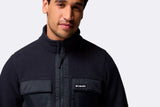 Chaqueta Columbia Juniper Peak Full Zip Fleece Negro para hombre