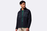 Chaqueta Columbia Juniper Peak Full Zip Fleece Negro para hombre