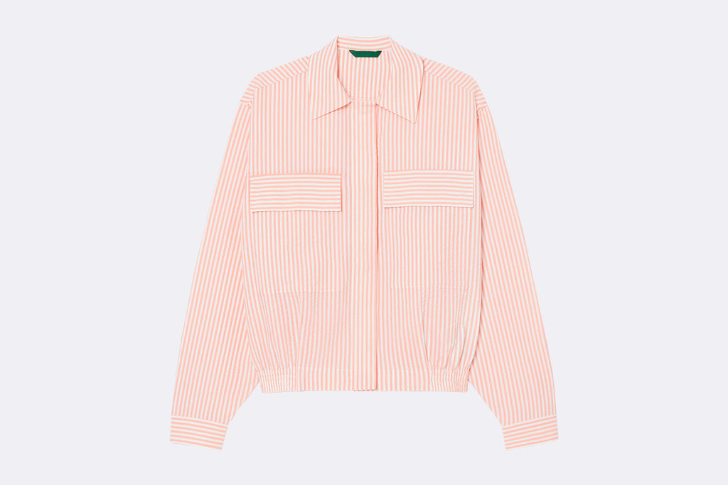 Chaqueta Lacoste Blouson Naranja para Mujer