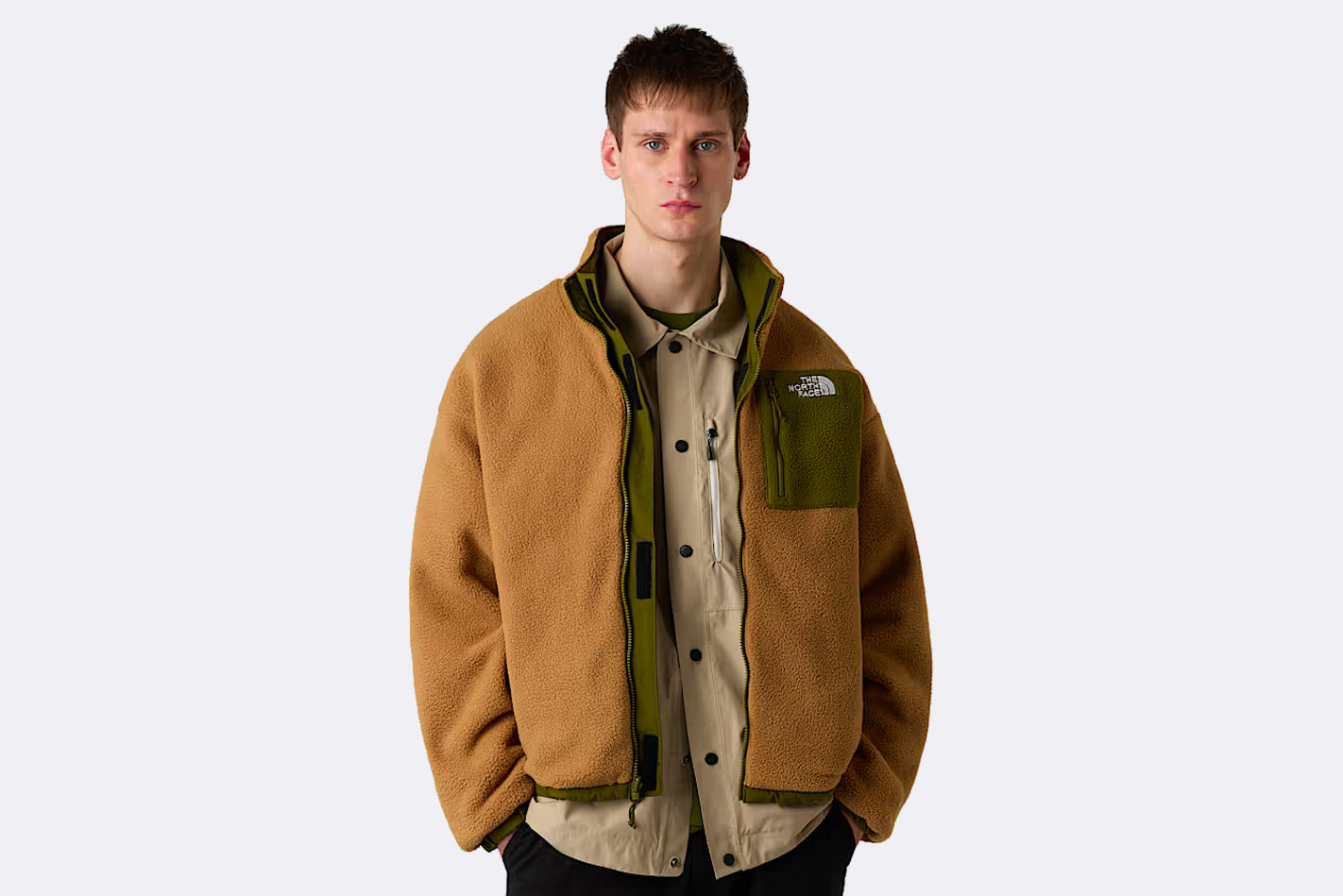 Chaqueta The North Face Yumiori Reversible Forest Olive Hombre