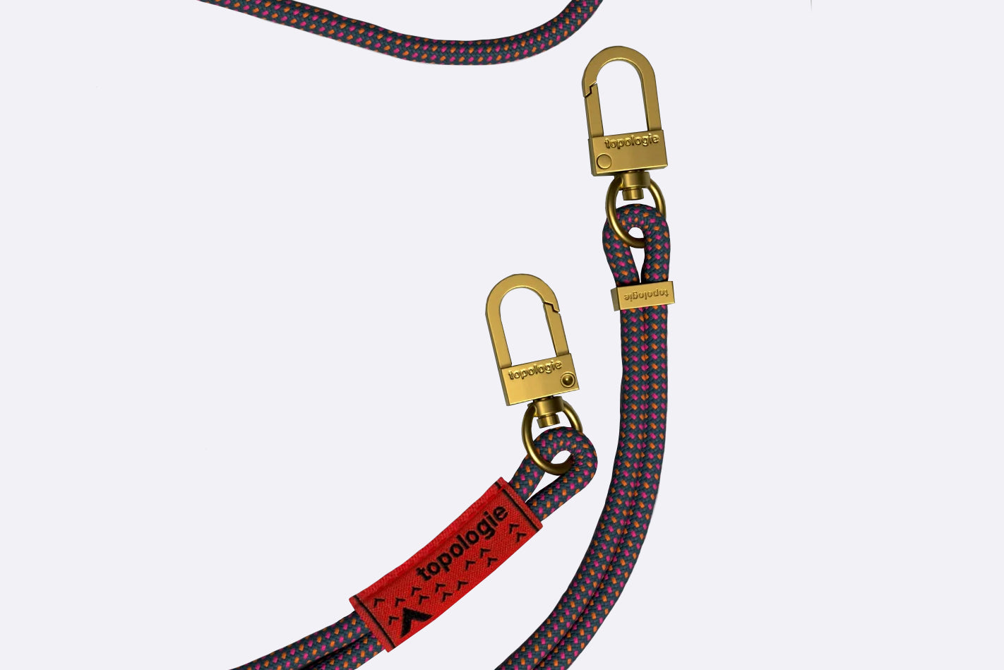Correa Topologie 6mm Rope Strap Morado Unisex