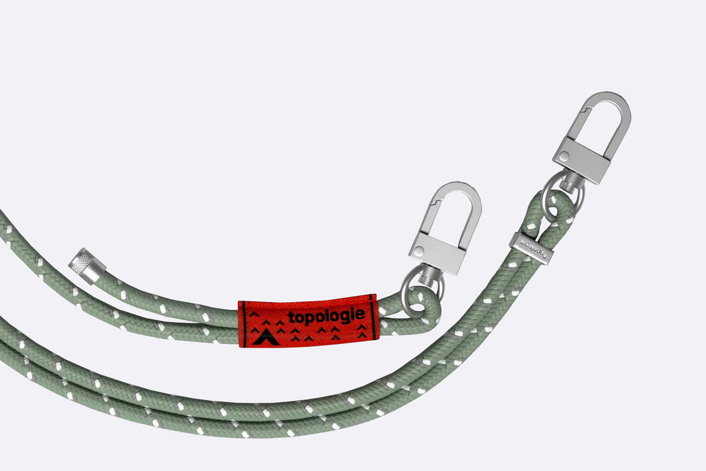 Correa Topologie 6mm Rope Strap Verde Unisex