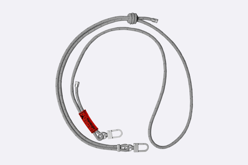 Correa Topologie 6mm Rope Strap Gris unisex