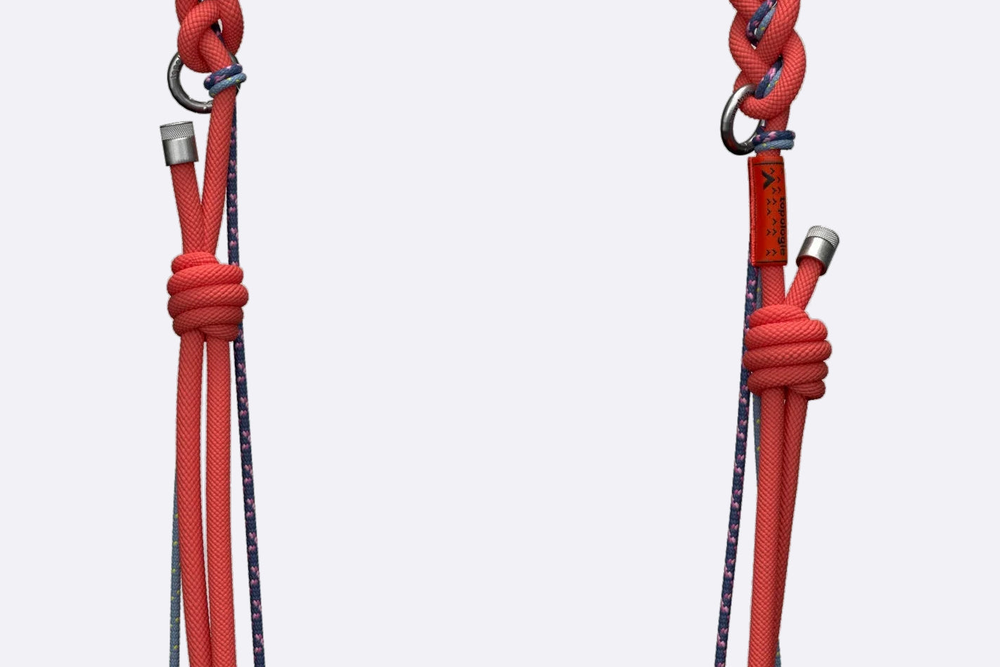 Correa Topologie 8mm Braided O-rope Rojo Unisex