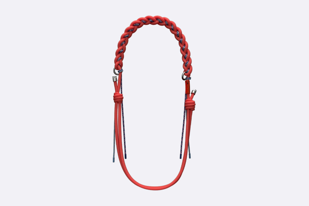 Correa Topologie 8mm Braided O-rope Rojo Unisex