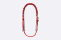 Correa Topologie 8mm Braided O-rope Rojo Unisex