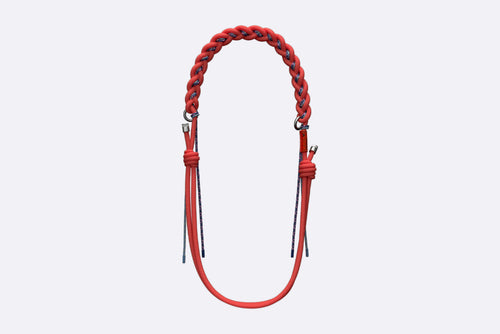 Correa Topologie 8mm Braided O-rope Rojo Unisex