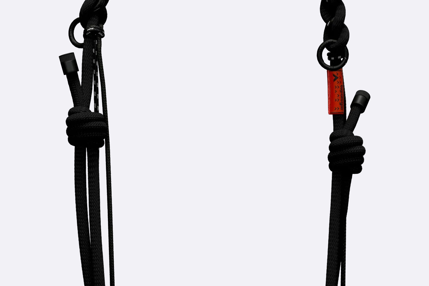 Correa Topologie 8mm Braided O-rope Negro Unisex