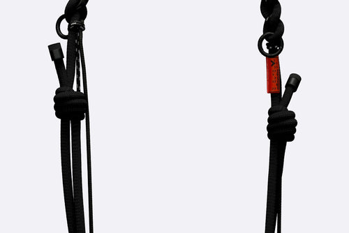 Correa Topologie 8mm Braided O-rope Negro Unisex
