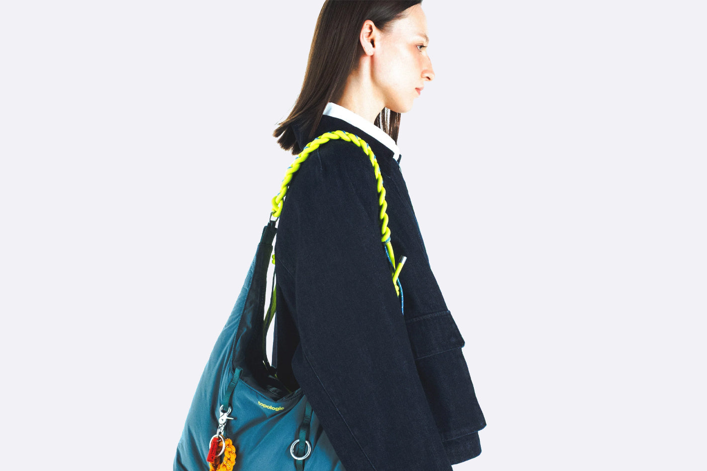 Correa Topologie 8mm Braided O-rope Amarillo Neon Unisex