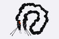 Correa Topologie Bungee Strap Negro Unisex
