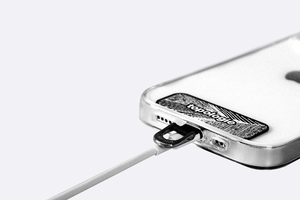 Adaptador Topologie Phone Strap Adapter Negro Unisex