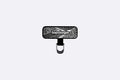 Adaptador Topologie Phone Strap Adapter Negro Unisex